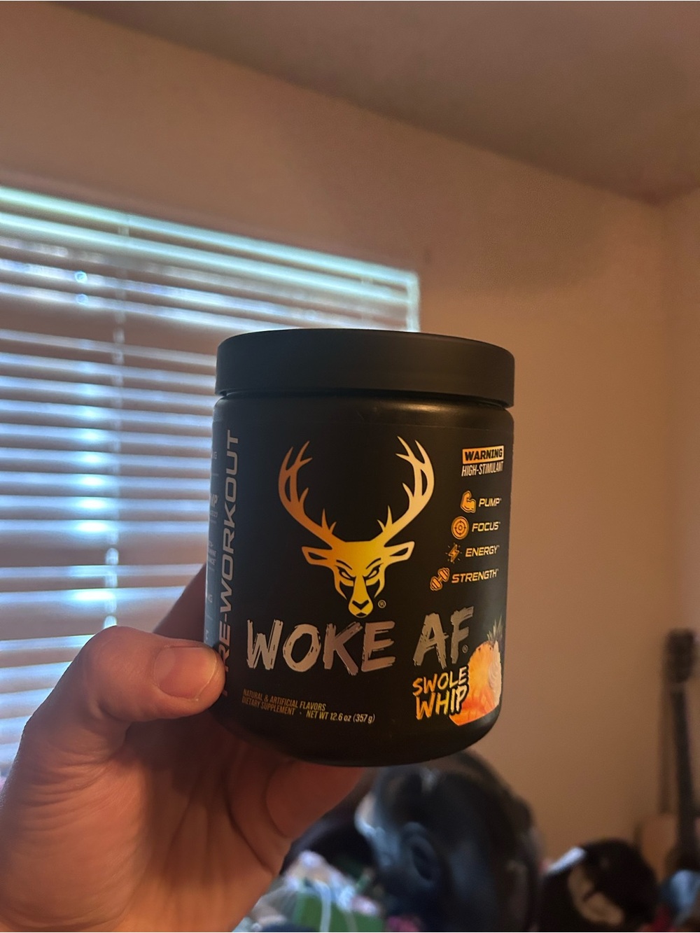 Bucked Up Woke AF Swole Whip pre workout
